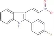 2-(4-fluorophenyl)-3-(2-nitrovinyl)-1H-indole