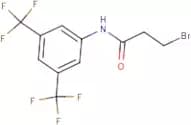 N1-[3,5-di(trifluoromethyl)phenyl]-3-bromopropanamide