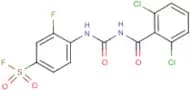 4-({[(2,6-dichlorobenzoyl)amino]carbonyl}amino)-3-fluorobenzenesulphonyl fluoride