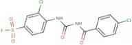 3-chloro-4-({[(4-chlorobenzoyl)amino]carbonyl}amino)benzene-1-sulphonyl fluoride
