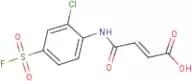 4-(2-chloro-4-fluorosulphonylanilino)-4-oxobut-2-enoic acid