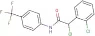 N1-[4-(trifluoromethyl)phenyl]-2-chloro-2-(2-chlorophenyl)acetamide