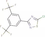 5-chloro-3-[3,5-di(trifluoromethyl)phenyl]-1,2,4-thiadiazole