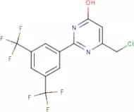 6-(chloromethyl)-2-[3,5-di(trifluoromethyl)phenyl]pyrimidin-4-ol