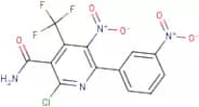 2-chloro-5-nitro-6-(3-nitrophenyl)-4-(trifluoromethyl)nicotinamide