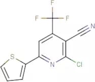 2-Chloro-6-(thien-2-yl)-4-(trifluoromethyl)nicotinonitrile