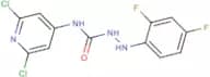 N1-(2,6-dichloro-4-pyridyl)-2-(2,4-difluorophenyl)hydrazine-1-carboxamide