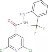 N'4-[2-(trifluoromethyl)phenyl]-2,6-dichloropyridine-4-carbohydrazide