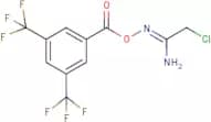 N'-{[3,5-Bis(trifluoromethyl)benzoyl]oxy}-2-chloroethanimidamide