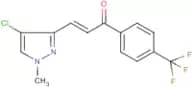3-(4-chloro-1-methyl-1H-pyrazol-3-yl)-1-[4-(trifluoromethyl)phenyl]prop-2-en-1-one