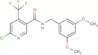 6-Chloro-N-(3,5-dimethoxybenzyl)-4-(trifluoromethyl)nicotinamide