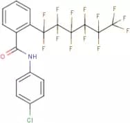 N-(4-chlorophenyl)-2-(1,1,2,2,3,3,4,4,5,5,6,6,6-tridecafluorohexyl)benzamide