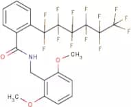 N-(2,6-dimethoxybenzyl)-2-(1,1,2,2,3,3,4,4,5,5,6,6,6-tridecafluorohexyl)benzamide