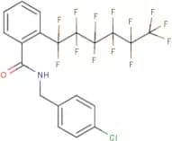 N-(4-chlorobenzyl)-2-(1,1,2,2,3,3,4,4,5,5,6,6,6-tridecafluorohexyl)benzamide