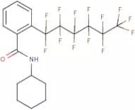 N-cyclohexyl-2-(1,1,2,2,3,3,4,4,5,5,6,6,6-tridecafluorohexyl)benzamide