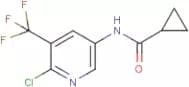N1-[6-chloro-5-(trifluoromethyl)-3-pyridyl]cyclopropane-1-carboxamide