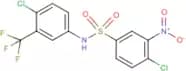 N1-[4-chloro-3-(trifluoromethyl)phenyl]-4-chloro-3-nitro-1-benzenesulphonamide