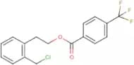 2-(chloromethyl)phenethyl 4-(trifluoromethyl)benzoate