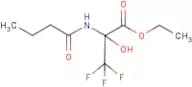 ethyl 2-(butyrylamino)-3,3,3-trifluoro-2-hydroxypropanoate