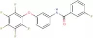 N1-[3-(2,3,4,5,6-pentafluorophenoxy)phenyl]-3-fluorobenzamide