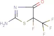 2-Amino-5-fluoro-5-(trifluoromethyl)-4,5-dihydro-1,3-thiazol-4-one