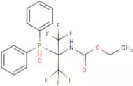 ethyl N-[1-(diphenylphosphoryl)-2,2,2-trifluoro-1-(trifluoromethyl)ethyl]carbamate