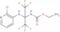 ethyl N-[1-[(2-chloro-3-pyridyl)amino]-2,2,2-trifluoro-1-(trifluoromethyl)ethyl]carbamate
