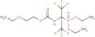 diethyl [1-{[(2-ethoxyethoxy)carbonyl]amino}-2,2,2-trifluoro-1-(trifluoromethyl)ethyl]phosphonate