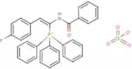 N1-[2-(4-fluorophenyl)-1-(1,1,1-triphenylphosphonio)vinyl]benzamide perchlorate