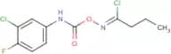 N-{[(3-chloro-4-fluoroanilino)carbonyl]oxy}butanimidoyl chloride