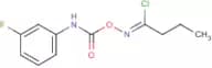 N-{[(3-fluoroanilino)carbonyl]oxy}butanimidoyl chloride
