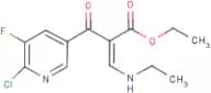 ethyl 2-[(6-chloro-5-fluoropyridin-3-yl)carbonyl]-3-(ethylamino)acrylate