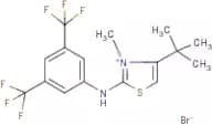 4-(tert-butyl)-2-[3,5-di(trifluoromethyl)anilino]-3-methyl-1,3-thiazol-3-ium bromide