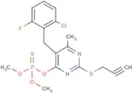 O-[5-(2-Chloro-6-fluorobenzyl)-6-methyl-2-(prop-2-ynylthio)pyrimidin-4-yl] O,O-dimethyl phosphothi…