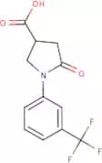 5-Oxo-1-[3-(trifluoromethyl)phenyl]pyrrolidine-3-carboxylic acid