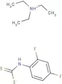 Triethylammonium(2,4-difluoroanilino)methanedithioate