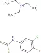 Triethylammonium(3-chloro-4-fluoroanilino)methanedithioate