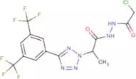 N'1-(2-chloroacetyl)-2-{5-[3,5-di(trifluoromethyl)phenyl]-2H-1,2,3,4-tetraazol-2-yl}propanohydrazi…