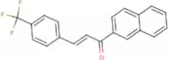 1-(2-naphthyl)-3-[4-(trifluoromethyl)phenyl]prop-2-en-1-one