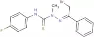 N1-(4-fluorophenyl)-2-(2-bromo-1-phenylethylidene)-1-methylhydrazine-1-carbothioamide