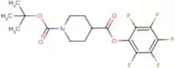 Pentafluorophenyl piperidine-4-carboxylate, N-BOC protected