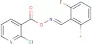 2-chloro-3-[({[(2,6-difluorophenyl)methylene]amino}oxy)carbonyl]pyridine