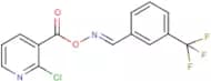 2-chloro-3-{[({[3-(trifluoromethyl)phenyl]methylene}amino)oxy]carbonyl}pyridine