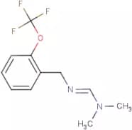 N,N-dimethyl-N'-[2-(trifluoromethoxy)benzyl]iminoformamide