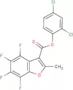 2,4-dichlorophenyl 4,5,6,7-tetrafluoro-2-methylbenzo[b]furan-3-carboxylate