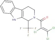 2,3,3-trichloro-1-[1-(trifluoromethyl)-2,3,4,9-tetrahydro-1H-β-carbolin-2-yl]prop-2-en-1-one