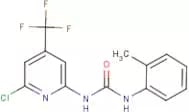 N-[6-Chloro-4-(trifluoromethyl)-2-pyridyl]-N'-(2-methylphenyl)urea