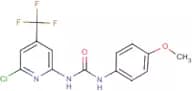 N-[6-chloro-4-(trifluoromethyl)-2-pyridyl]-N'-(4-methoxyphenyl)urea