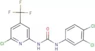N-[6-chloro-4-(trifluoromethyl)-2-pyridyl]-N'-(3,4-dichlorophenyl)urea