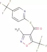 5-(trifluoromethyl)-2-pyridyl 3-methyl-5-(trifluoromethyl)isoxazole-4-carbothioate